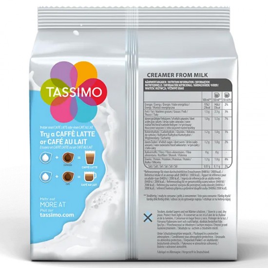 Молоко в капсулах Tassimo Creamer From Milk (16 шт)