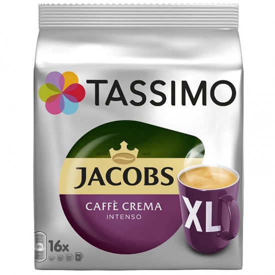 Кофе в капсулах Tassimo Jacobs Caffe Crema Intenso XL (16 шт)
