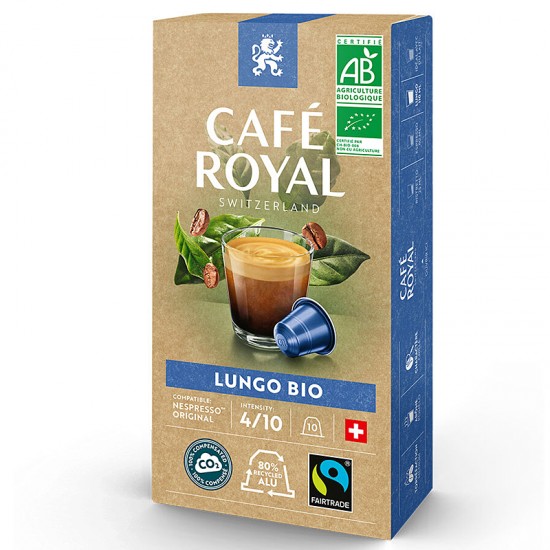 Кофе в капсулах Cafe Royal Lungo Bio (10 шт.)
