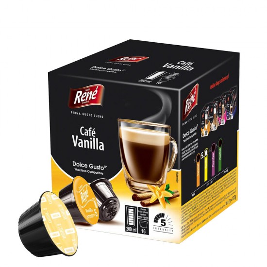 Кофе в капсулах Cafe Rene Dolce Gusto Vanilla Cafe (16 шт.)