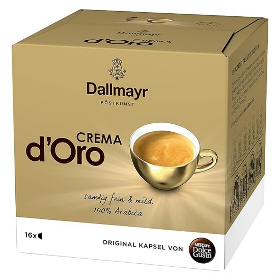 Кава в капсулах Dallmayr Crema d'Oro Dolce Gusto (16 шт.)