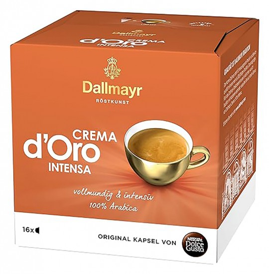 Кава в капсулах Dallmayr Crema d'Oro Dolce Gusto Intensa (16 шт.)