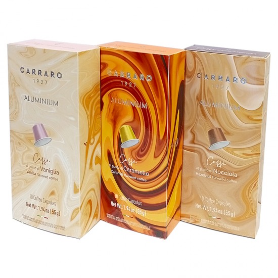 Набір кави в капсулах Carraro Aroma Collection (30 шт.)