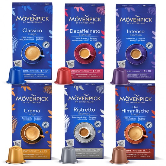 Набор кофе в капсулах Movenpick Collection (60 шт.)