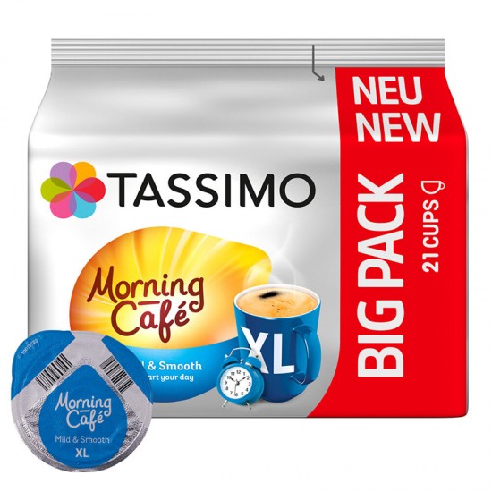 Кава в капсулах Tassimo Morning Cafe XL Mild & Smooth (21 шт.)