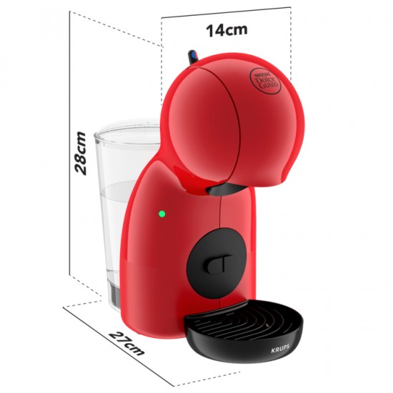 Капсульна кавоварка Krups Dolce Gusto Piccolo XS KP1A3510 Red
