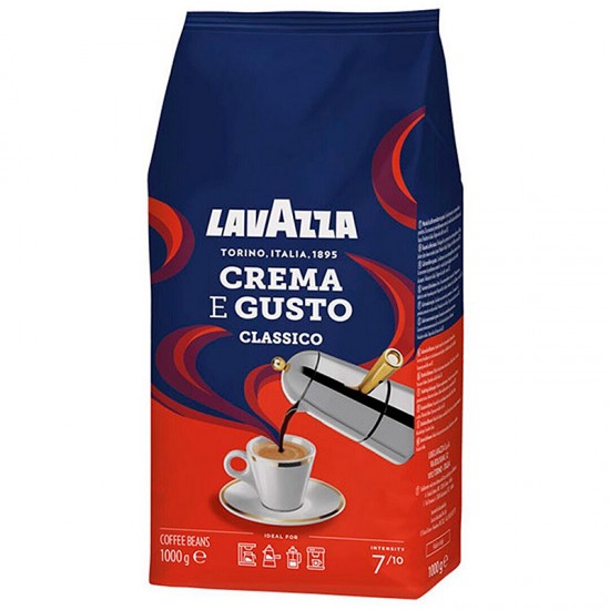 Кава в зернах Lavazza Crema E Gusto Classico 1 кг