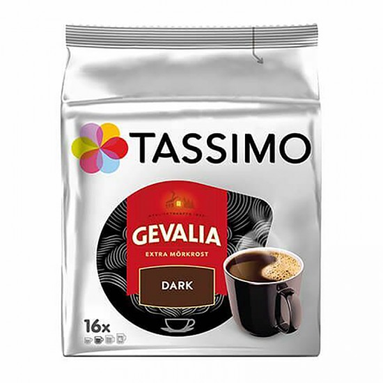 Кава в капсулах Tassimo Gevalia Dark (16 шт)