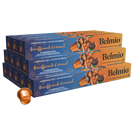 Кава в капсулах Belmio Decaffeinato Caramel Pack (120 шт.)