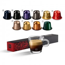 Кава в капсулах Nespresso асорті (10 шт.)