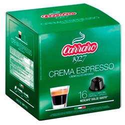 Кава в капсулах Carraro Crema Espresso Dolce Gusto (16 шт.)