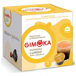 Кава в капсулах Gimoka Dolce Gusto Lungo (16 шт.)