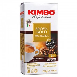 Кава мелена Kimbo Aroma Gold 100% Arabica 250 г