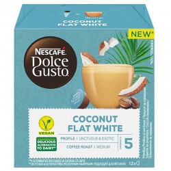 Кава в капсулах Nescafe Dolce Gusto Coconut Flat White (12 шт.)
