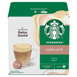 Кава в капсулах Starbucks Dolce Gusto Caffe Latte (12 шт.)