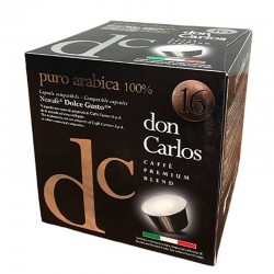 Кава в капсулах Carraro Don Carlos Puro Arabica Dolce Gusto (16 шт.)