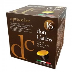 Кава в капсулах Carraro Don Carlos Espresso Bar Dolce Gusto (16 шт.