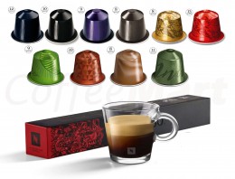 Кава в капсулах Nespresso асорті Strong Collection (10 шт.)
