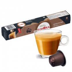 Кавовий напій в капсулах Gimoka Nespresso Nocciolino (10 шт.)