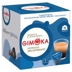 Кава в капсулах Gimoka Dolce Gusto Espresso Decaffeinato (16 шт.)