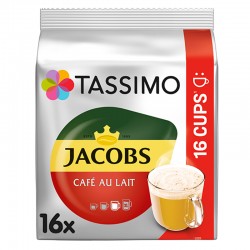 Кава в капсулах Tassimo Jacobs Cafe Au Lait (16 шт)