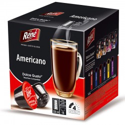 Кава в капсулах Cafe Rene Dolce Gusto Americano (16 шт.)