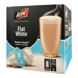 Кава в капсулах Cafe Rene Dolce Gusto Flat White (16 шт.)