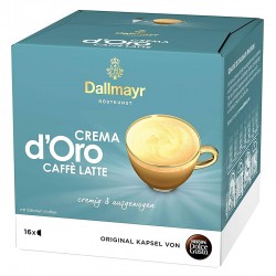 Кава в капсулах Dallmayr Dolce Gusto Crema d'Oro Caffe Latte  (16 шт.)